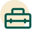 Icon of a briefcase