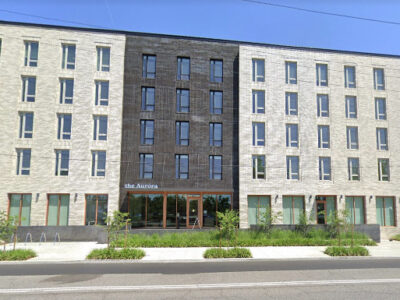 The Aurora - photo of building from street level