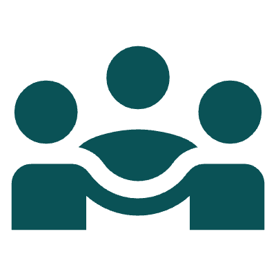 Icon of a team