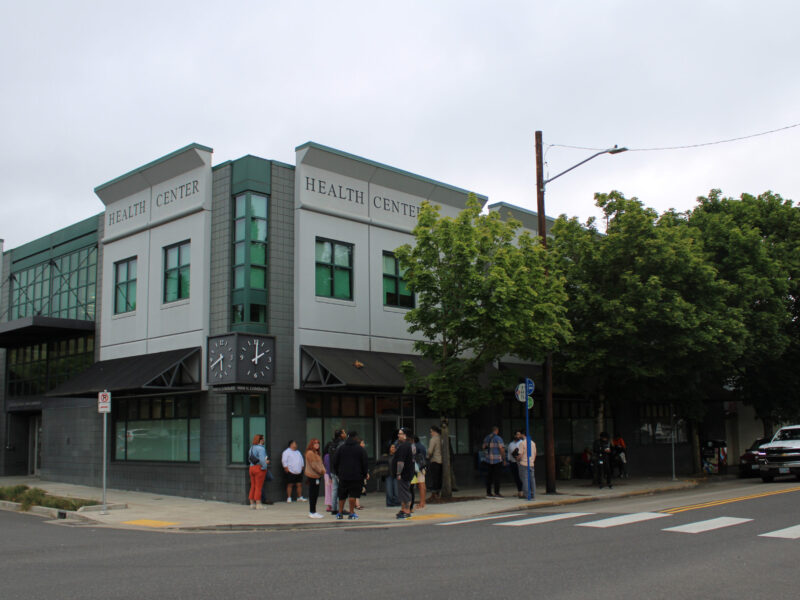 Exterior of the North Portland Drop-In Center.