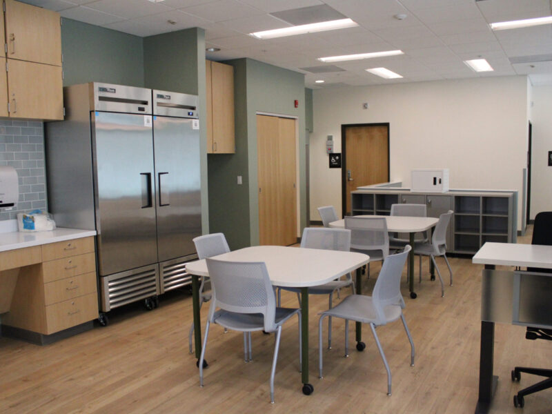 Interior of the North Portland Drop-In Center