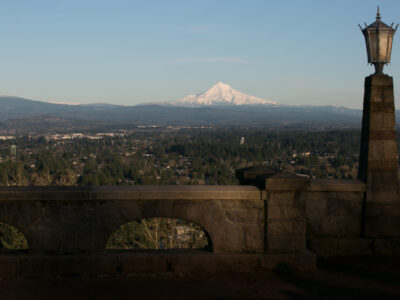 Mt. Hood viewed from Rocky Butte