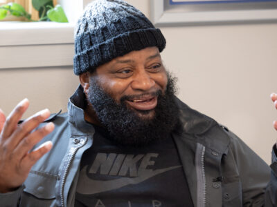 Image of John, a former Behavioral Health Resource Center participant, said the support he received there was transformational.